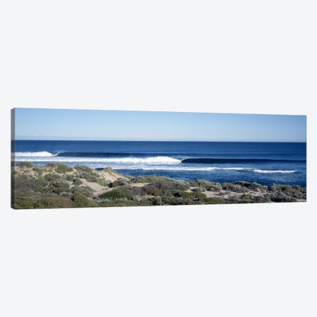 Waves in the sea Canvas Print #PIM9154} by Panoramic Images Canvas Art Print