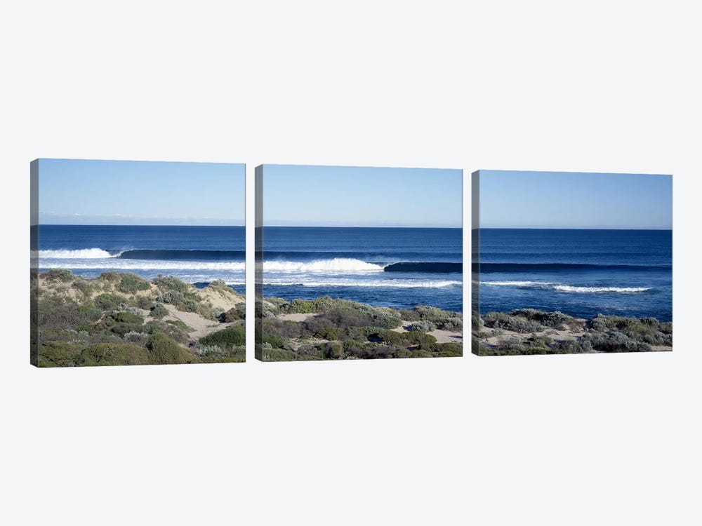 Waves in the sea by Panoramic Images 3-piece Art Print