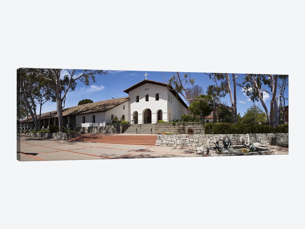 Facade of a church, Mission San Luis Obispo, San Luis Obispo, San Luis Obispo County, California, USA by Panoramic Images 1-piece Canvas Artwork
