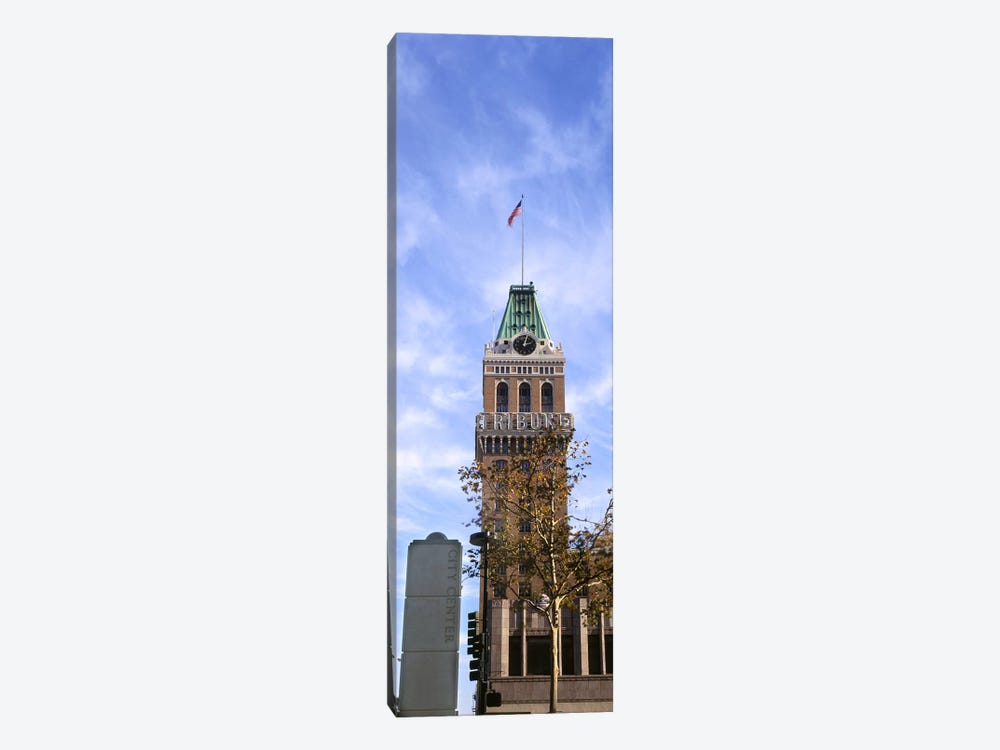 Low angle view of an office building, Tribune Tower, Oakland, Alameda County, California, USA by Panoramic Images 1-piece Canvas Artwork