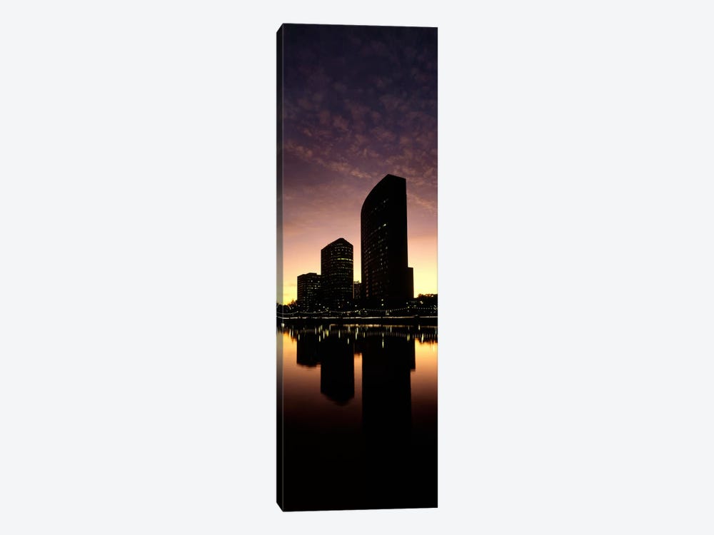 Buildings at the waterfront, Lake Merritt, Oakland, Alameda County, California, USA by Panoramic Images 1-piece Canvas Artwork