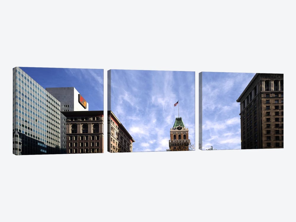 Buildings in a city, Tribune Tower, Oakland, Alameda County, California, USA by Panoramic Images 3-piece Canvas Art Print