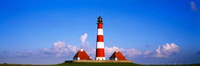 Westerheversand Lighthouse, Nordfriesland, Schleswig-Holstein, Germany by Panoramic Images multi panel art