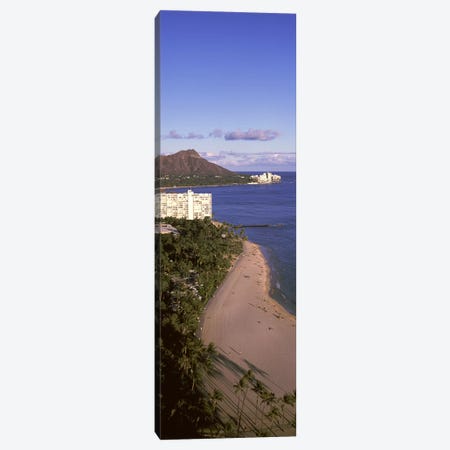 Buildings at the waterfront, Honolulu, Oahu, Honolulu County, Hawaii, USA #3 Canvas Print #PIM9188} by Panoramic Images Canvas Art Print