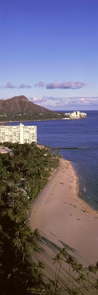 Honolulu: Buildings at the waterfront, Honolulu, Oahu, Honolulu County, Hawaii, USA #3 by Panoramic Images