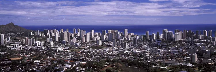 High angle view of a city, Honolulu, Oahu, Honolulu County, Hawaii, USA 2010 #2