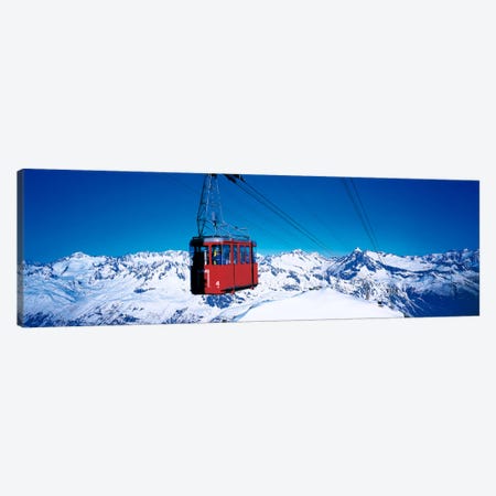 Cable Car Andermatt Switzerland Canvas Print #PIM91} by Panoramic Images Art Print