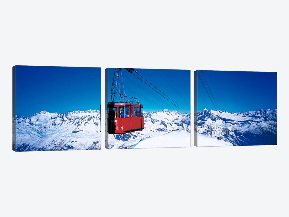 Cable Car Andermatt Switzerland by Panoramic Images 3-piece Canvas Artwork