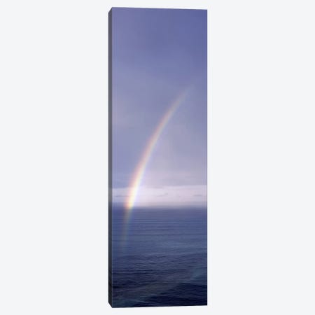 Rainbow over ocean, Honolulu, Oahu, Hawaii, USA Canvas Print #PIM9221} by Panoramic Images Canvas Art