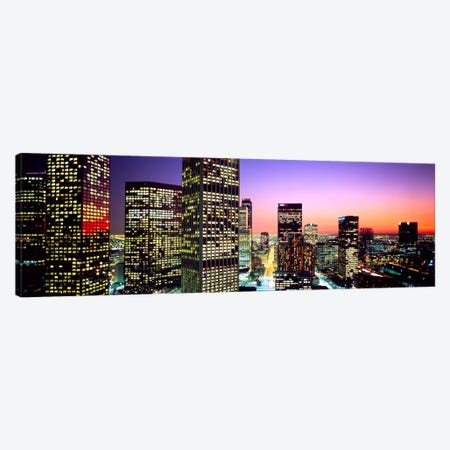 Downtown Los Angeles CA USA Canvas Print #PIM922} by Panoramic Images Canvas Print