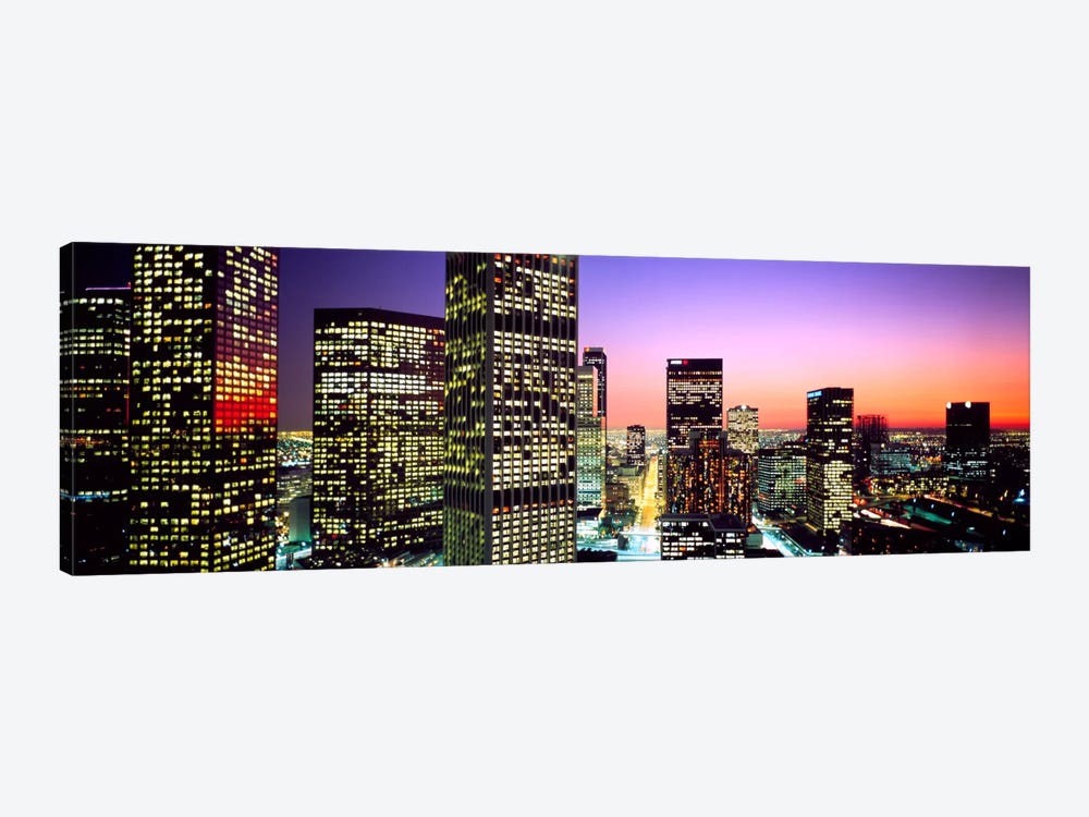 Downtown Los Angeles CA USA by Panoramic Images 1-piece Canvas Art