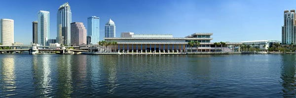 Tampa: Buildings at the waterfront, Tampa, Hillsborough County, Florida, USA by Panoramic Images