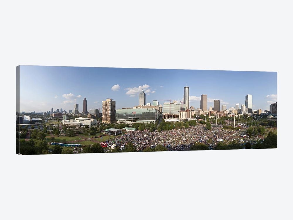 Fourth of July Festival, Centennial Olympic Park, Atlanta, Georgia, USA by Panoramic Images 1-piece Canvas Art Print