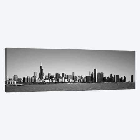 Skyscrapers at the waterfront, Willis Tower, Chicago, Cook County, Illinois, USA Canvas Print #PIM9280} by Panoramic Images Canvas Artwork