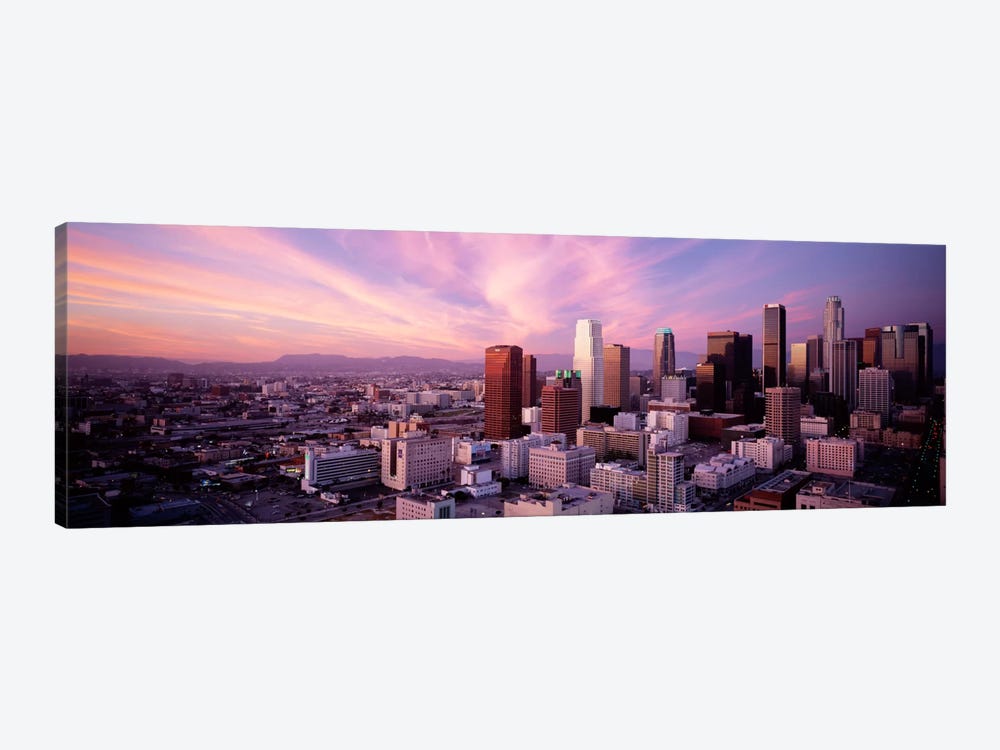 High Angle View of The CityLos Angeles, California, USA, by Panoramic Images 1-piece Canvas Artwork