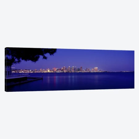 Buildings at the waterfront, San Diego, California, USA #6 Canvas Print #PIM9291} by Panoramic Images Art Print