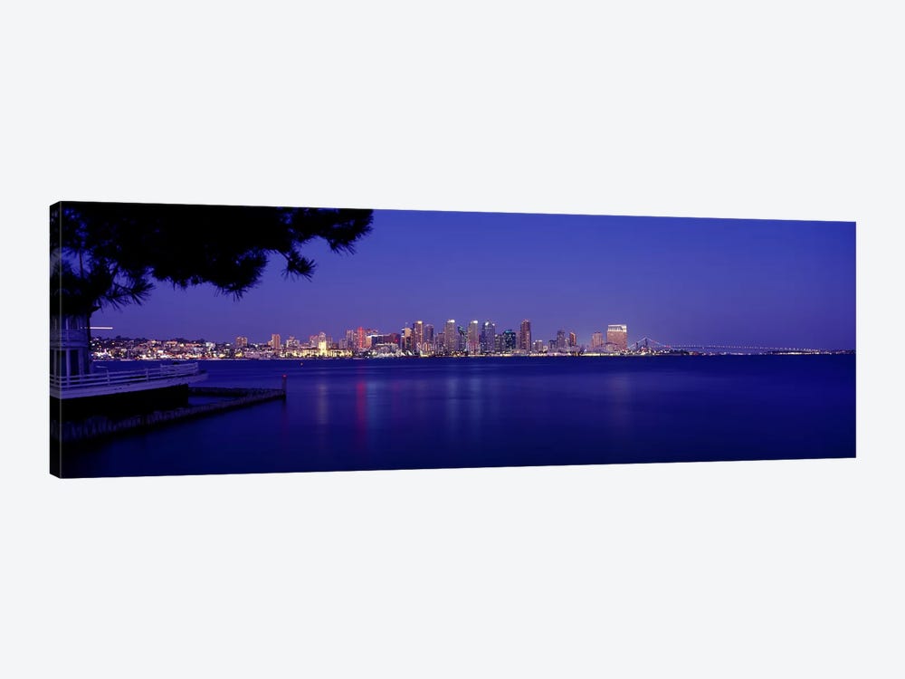 Buildings at the waterfront, San Diego, California, USA #6 by Panoramic Images 1-piece Canvas Artwork