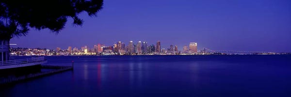 San Diego Skylines: Buildings at the waterfront, San Diego, California, USA #6 by Panoramic Images