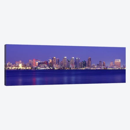 Buildings at the waterfront, San Diego, California, USA #7 Canvas Print #PIM9292} by Panoramic Images Canvas Art Print