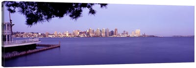 Buildings at the waterfront, San Diego, California, USA #8 Canvas Art Print - San Diego Skylines