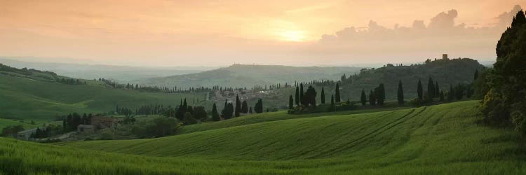 Countryside Landscape, Monticchiello, Val d'Orcia, Siena Province, Tuscany, Italy by Panoramic Images wall art