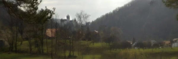 Romania: Castle on a hill, Bran Castle, Transylvania, Romania by Panoramic Images