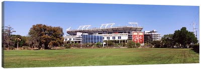 Raymond James Stadium home of Tampa Bay Buccaneers, Tampa, Florida, USA Canvas Art Print - Football Art