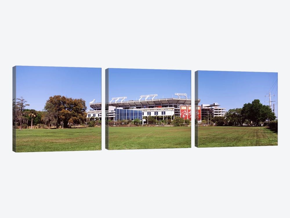 Raymond James Stadium home of Tampa Bay Buccaneers, Tampa, Florida, USA by Panoramic Images 3-piece Canvas Print