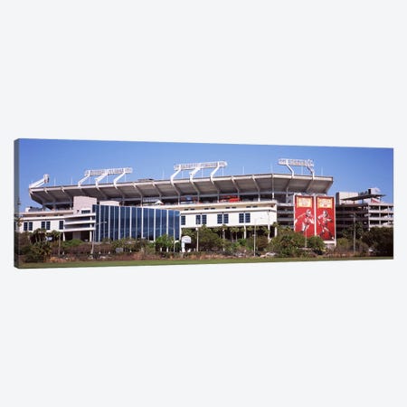 Raymond James Stadium home of Tampa Bay BuccaneersTampa, Florida, USA Canvas Print #PIM9380} by Panoramic Images Canvas Print