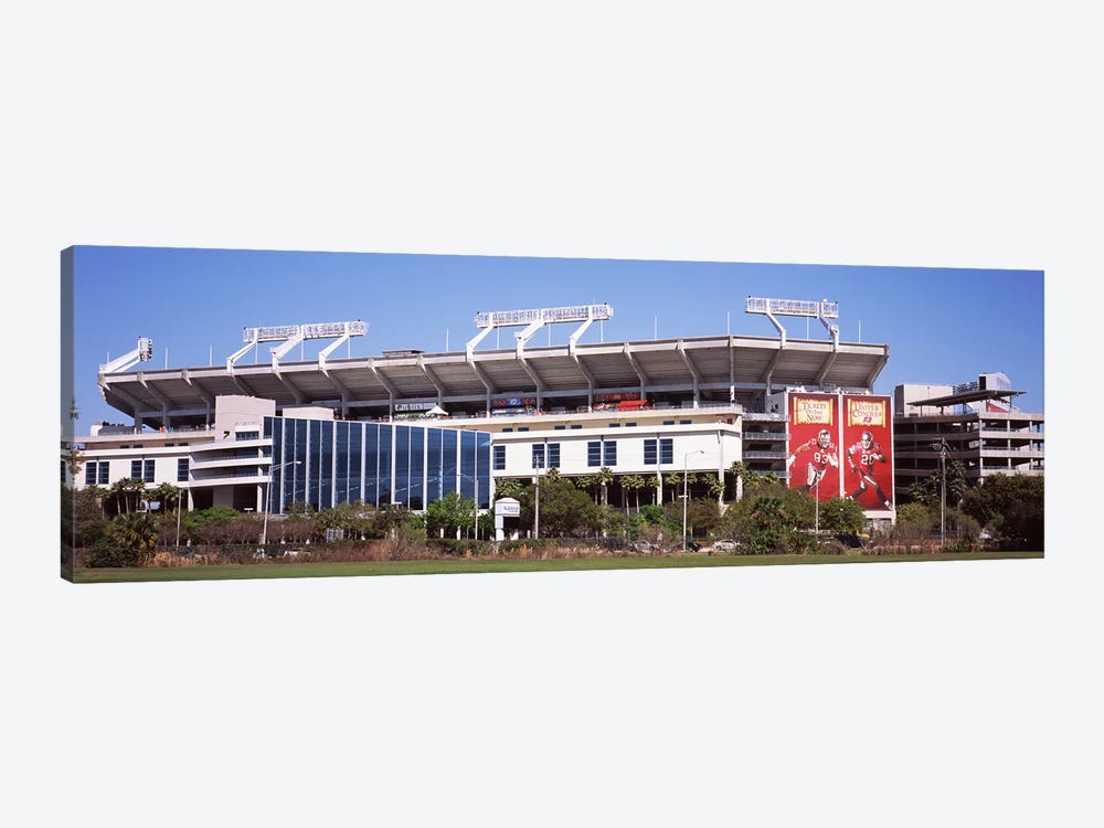 Raymond James Stadium home of Tampa Bay BuccaneersTampa, Florida, USA 1-piece Canvas Print
