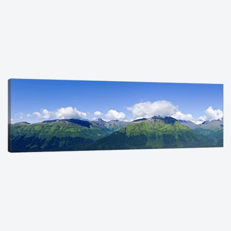 Mountain range, Chugach Mountains, Anchorage, Alaska, USA Canvas Print #PIM9383} by Panoramic Images Canvas Print