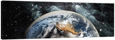 Earth in space Canvas Art Print - Earth Art