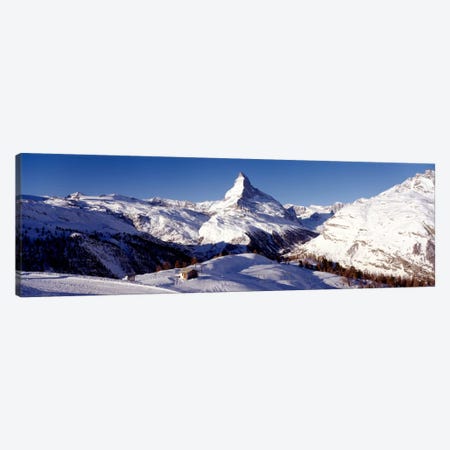 Matterhorn, Zermatt, Valais, Switzerland Canvas Print #PIM93} by Panoramic Images Art Print