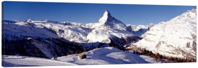 Matterhorn, Zermatt, Valais, Switzerland Canvas Art Print - Switzerland Art