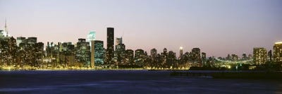 Skyscrapers at the waterfront, New York City, New York State, USA #3 by Panoramic Images canvas print