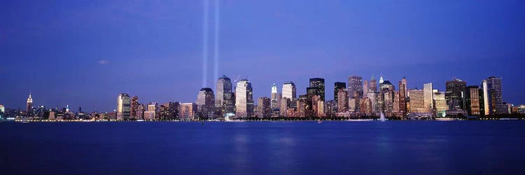 Tribute in Light, World Trade Center, Lower Manhattan, Manhattan, New York City, New York State, USA