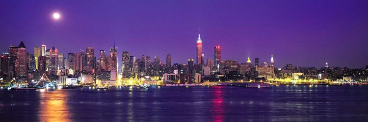 Skyscrapers at the waterfront, New York City, New York State, USA