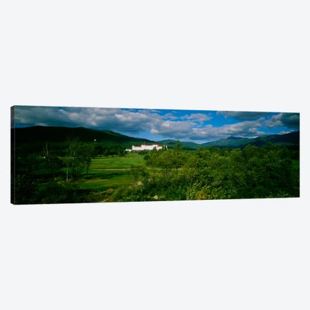 Hotel in the forestMount Washington Hotel, Bretton Woods, New Hampshire, USA Canvas Print #PIM944} by Panoramic Images Canvas Art