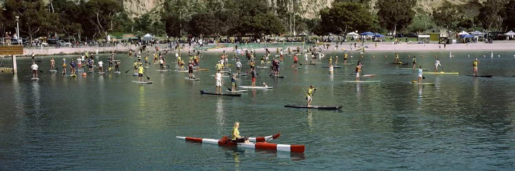 Paddleboarders in the Pacific Ocean, Dana Point, Orange County, California, USA #2