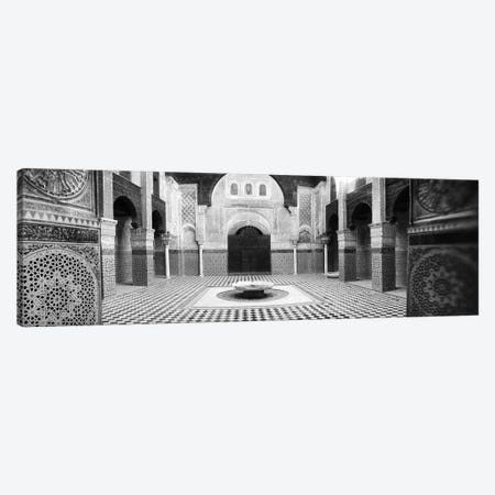Interiors of a medersa, Medersa Bou Inania, Fez, Morocco #2 Canvas Print #PIM9582} by Panoramic Images Canvas Art Print