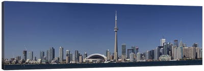 Downtown Skyline, Toronto, Ontario, Canada Canvas Art Print - Ontario Art