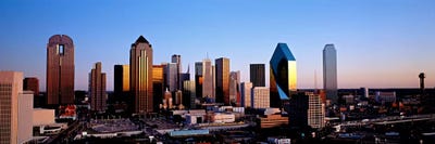 USA, Texas, Dallas, sunrise by Panoramic Images canvas print