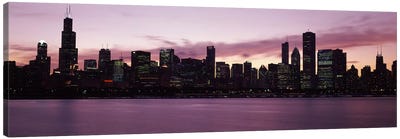 Buildings at the waterfront, Lake Michigan, Chicago, Illinois, USA 2011 Canvas Art Print - Chicago Skylines