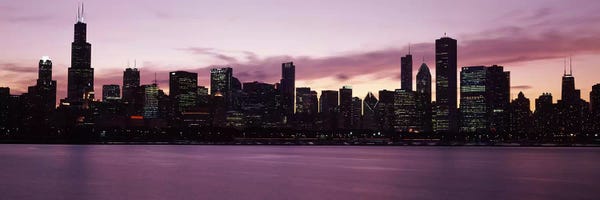 Chicago Skylines: Buildings at the waterfront, Lake Michigan, Chicago, Illinois, USA 2011 by Panoramic Images