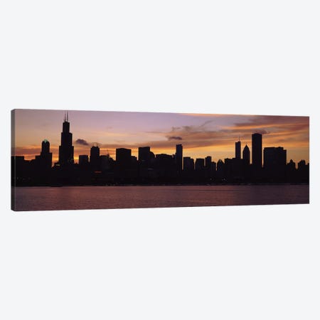 Buildings at the waterfront, Lake Michigan, Chicago, Illinois, USA 2011 #2 Canvas Print #PIM9603} by Panoramic Images Canvas Artwork