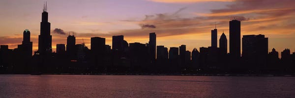 Chicago Skylines: Buildings at the waterfront, Lake Michigan, Chicago, Illinois, USA 2011 #2 by Panoramic Images