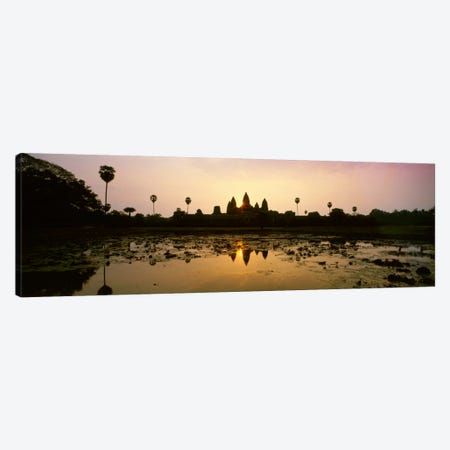Angkor Vat Cambodia Canvas Print #PIM964} by Panoramic Images Canvas Artwork
