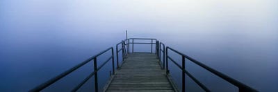 Pier on a lake, Herrington Manor Lake, Garrett County, Maryland, USA by Panoramic Images multi panel art