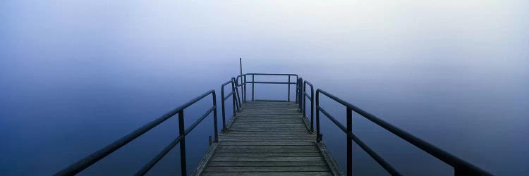 Pier on a lake, Herrington Manor Lake, Garrett County, Maryland, USA