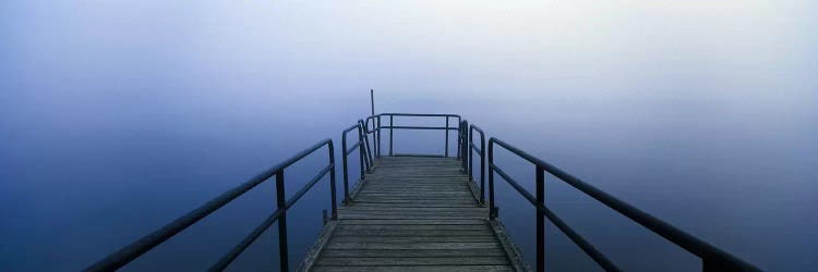 Pier on a lake, Herrington Manor Lake, Garrett County, Maryland, USA by Panoramic Images wall art